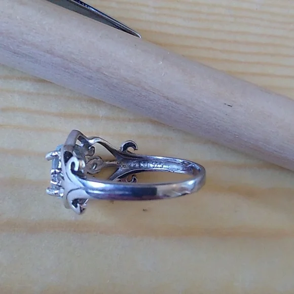 Sterling Silver Filagree Ring - Picture 3 of 4